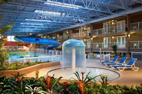 The indoor water park at the TTravelodge Ottawa Hotel & Conference Centre is the largest in the ...