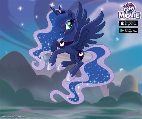 Image - Princess Luna MLP The Movie promotion MLP mobile game.png | Superpower Wiki | FANDOM ...