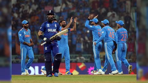 India vs England, Cricket World Cup 2023: India Continue Unbeaten Run ...