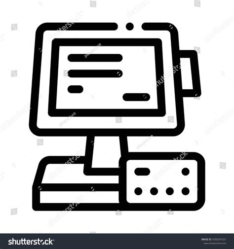 Point Of Sale Terminal Clipart