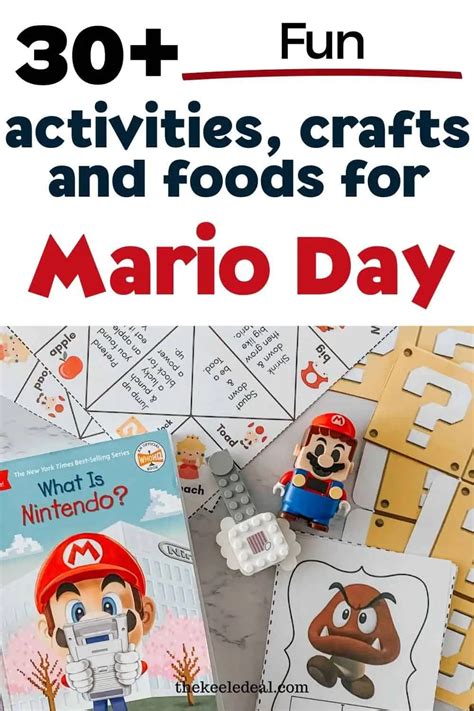 30+ Fun Ways to Celebrate National Mario Day with Kids - The Keele Deal