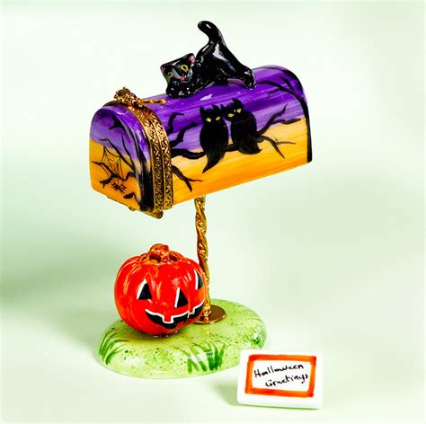 Limoges Halloween Mailbox Box The Cottage Shop