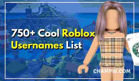 Good Girl Usernames For Roblox