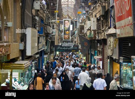 Tehran Bazaar in Tehran Iran Stock Photo - Alamy