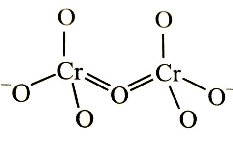 Identify the correct structure of dichromate ion. - Sarthaks eConnect ...