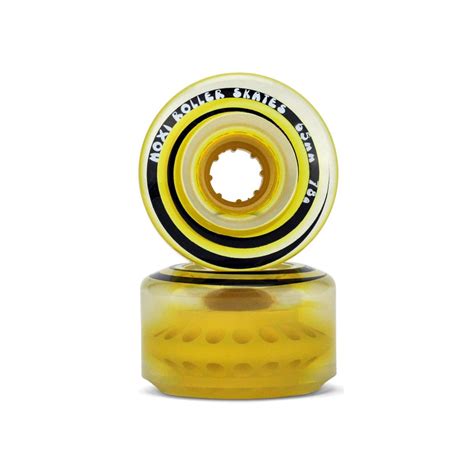 Outdoor Classic 65mm/78a Roller Skate Wheels - Pineapple