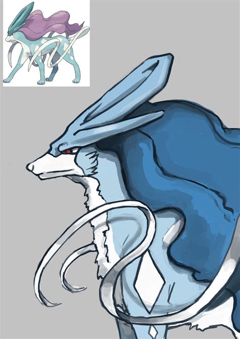 Shiny Suicune by Moonie-Loonie on DeviantArt