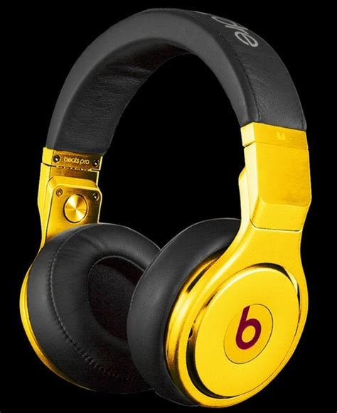 24-carat Gold Plated Beats By Dr. Dre Pro Headphones