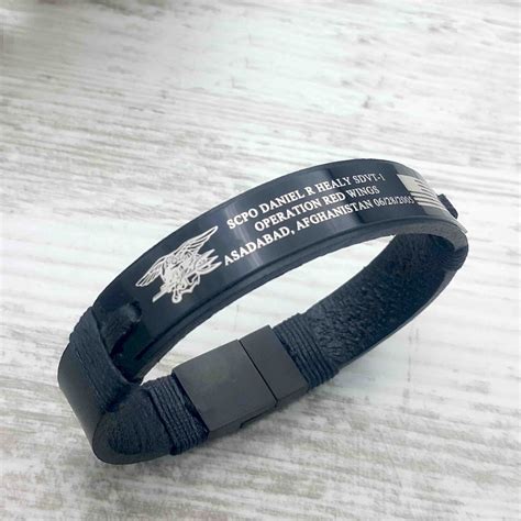 Military Remembrance Bracelets - us army song