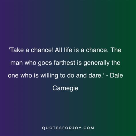 Leap of Faith: 27 Inspirational Take A Chance Quotes