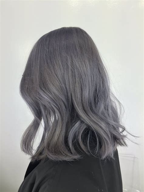 Gray hair | Grey hair dye, Ash hair color, Grey hair color