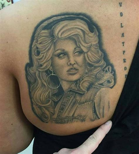 35 Amazing Dolly Parton Tattoos - Page 2 of 3 - NSF - Music Magazine