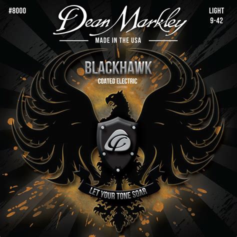 Dean Markley 8000 Light Blackhawk Coated Electric Guitar Strings Fiyatı