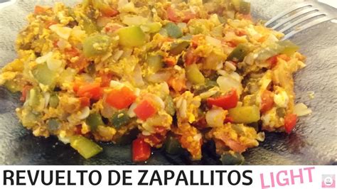 REVUELTO DE ZAPALLITOS LIGHT COMO HACER PASO A PASO 2018 - Marianela Cooking - YouTube