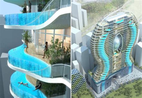 Stunning Designs That Changed The Way We Look At Things | Balcony pool, Architecture, Swimming ...