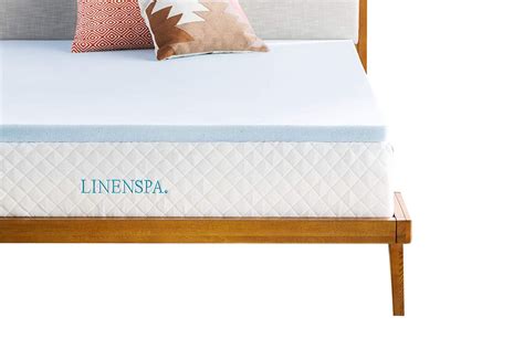 The Best-Selling Linenspa Memory Foam Mattress Topper Transforms Sleep