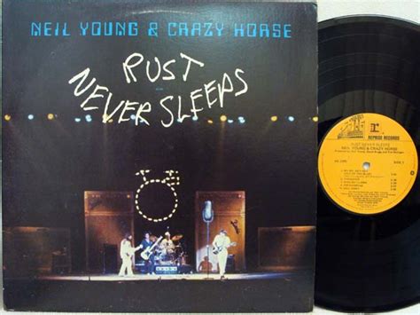 Neil Young Rust Never Sleeps Records, Vinyl and CDs - Hard to Find and Out-of-Print