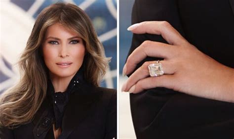 Melania Trump's jewellery collection is worth massive sums - Daily ...