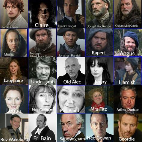 Más de 25 ideas increíbles sobre Outlander series cast en Pinterest