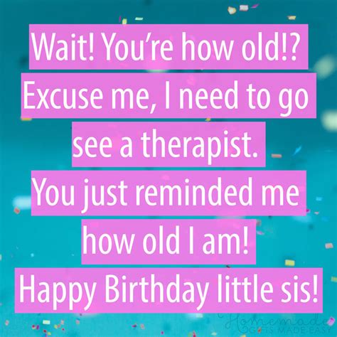 Cute Sister Birthday Quotes