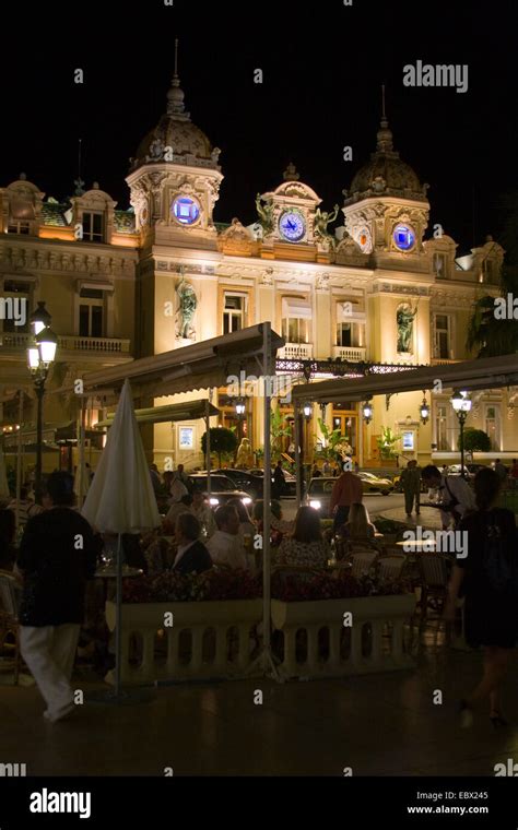 casino in Monte Carlo at night, France, Monaco Stock Photo - Alamy