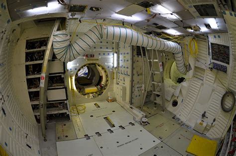 Rare Look Inside Space Shuttle Atlantis