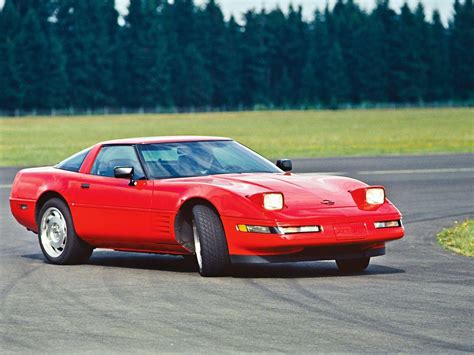 1993 C4 Corvette Red Poster 24x36 Inches - Etsy