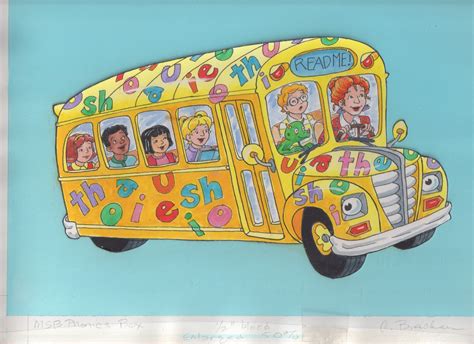 The Magic School Bus Scholastic Phonics Reading Program Box Cover, in Michael J.'s The Magic ...