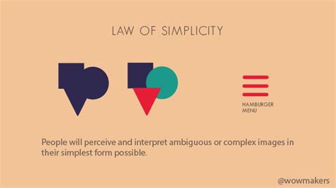 Law of simplicity in UX design principles | Ux design principles, Ux ...