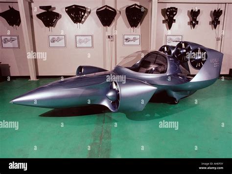 Full-sized Prototype of a Flying car, Merlin 200 Skycar, at Moller ...