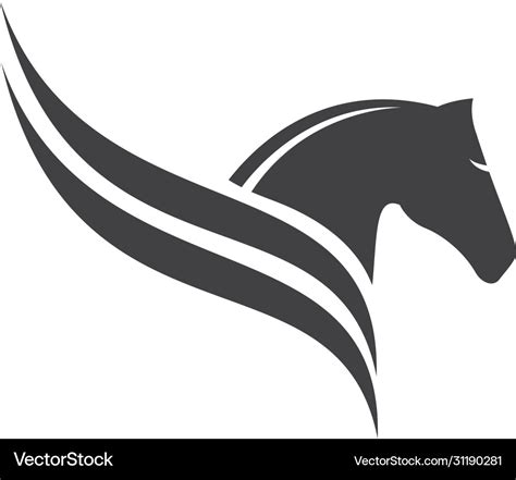 Pegasus logo Royalty Free Vector Image - VectorStock