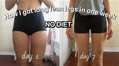 I TRIED EMI WONG SLIM LEG WORKOUTS FOR A WEEK WITH NO DIET- How I got ...