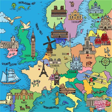 Pin by Eyddeg on δικα μου | Europe map, Europe day, European map
