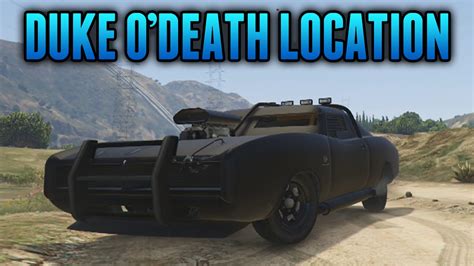 GTA 5 Rare Cars - Imponte DUKE O'DEATH Spawn Location (GTA 5 Rare ...