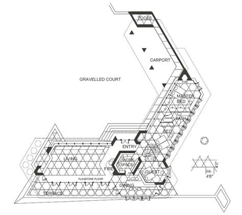 Фрэнк Ллойд Райт (Frank Lloyd Wright): Kentuck Knob (I.N. Hagan House ...