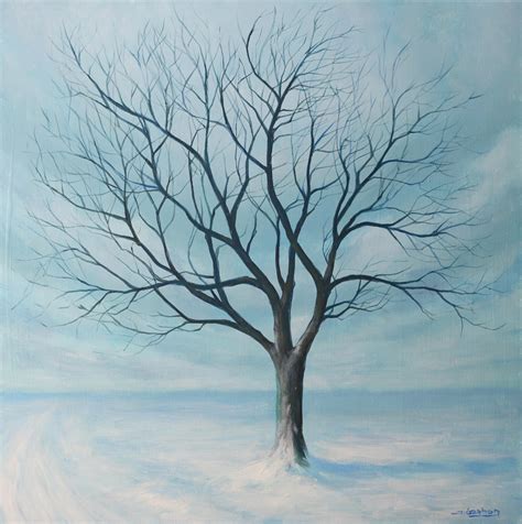 Snow Swept Tree - An Acrylic Painting Lesson ONLINE | Tim Gagnon Studio