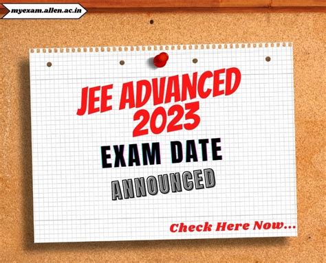 JEE Advanced 2023: Exam, Eligibility, Result, Registration Dates Here ...