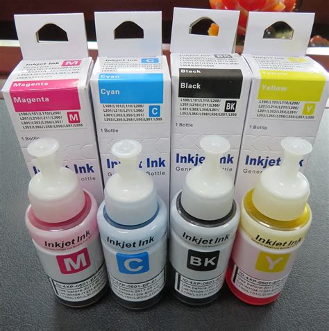 Water based dye Refill Ink for Epson L100 L110 L120 L132 L210 L222 L300 ...