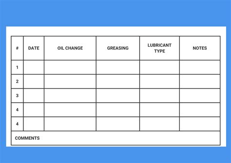 11 Templates for Vehicle Maintenance Log - Road Legends Blog | Road Legends