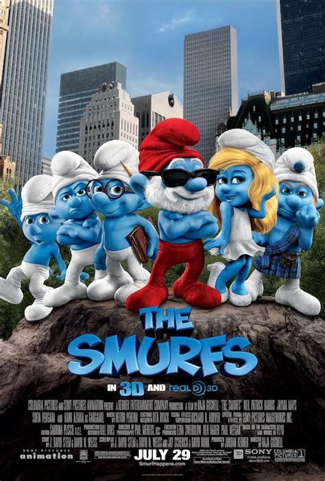 The Smurfs (2011) movie posters