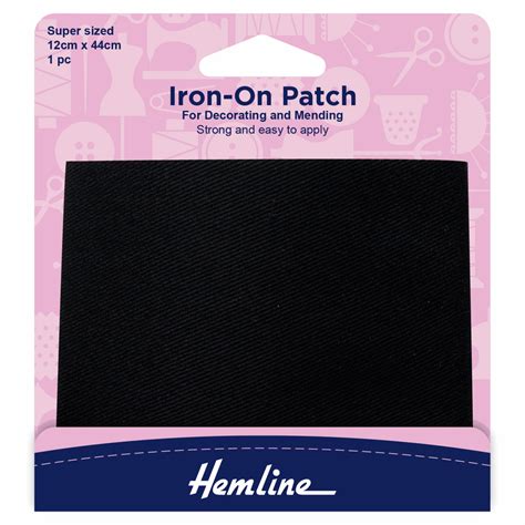 Iron-On Patch 12cm x 44cm - The Craft Cabin