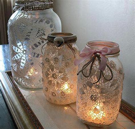 Glass Jars Recycled Decor Crafts | Upcycle Art