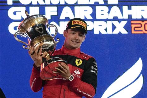 Charles Leclerc wins for Ferrari in Formula One Bahrain Grand Prix - Los Angeles Times