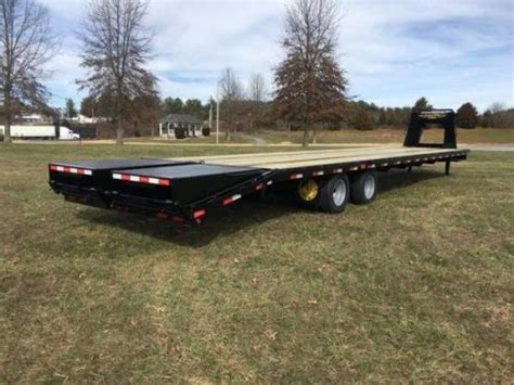 35+5 Air Ride Gooseneck / Hot Shot Trailer - $24295 | Motorcycle Trailer