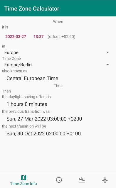 Time Zone Calculator APK for Android Download