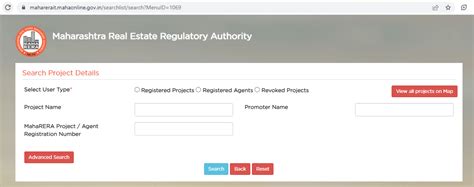 How to check MahaRERA details online