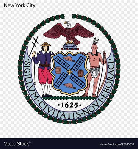 Emblem of new york Royalty Free Vector Image - VectorStock , #ad, #Royalty, #york, #Emblem, # ...