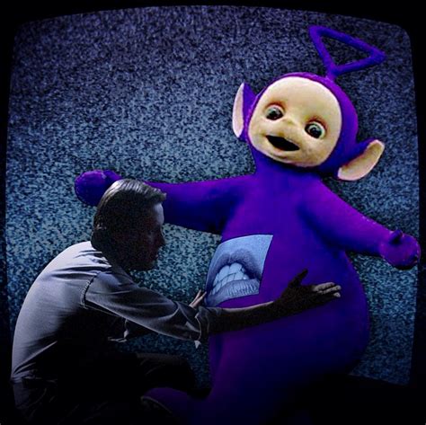 TUBBIEDROME James Woods is about to Cronenberg it up with Tinky-Winky ...