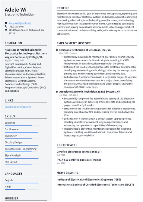 12 Electronic Technician Skills: Definition and Examples