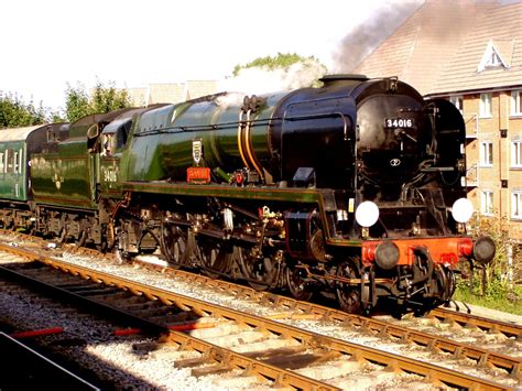 Along These Tracks Railway Photos: 34016 'Bodmin' Ex-Spam Can Steam ...